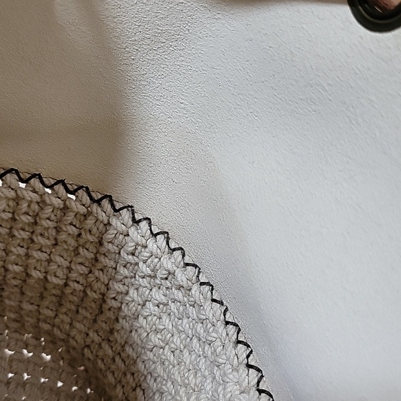 CROCHETANDLEATHERDRAWSTINGBAG 🥰🤗 - Picture 16 of 16